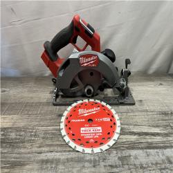 AS-IS Milwaukee FUEL 18V Lithium-Ion Brushless Cordless 7-1/4 in. Circular Saw (Tool-Only)