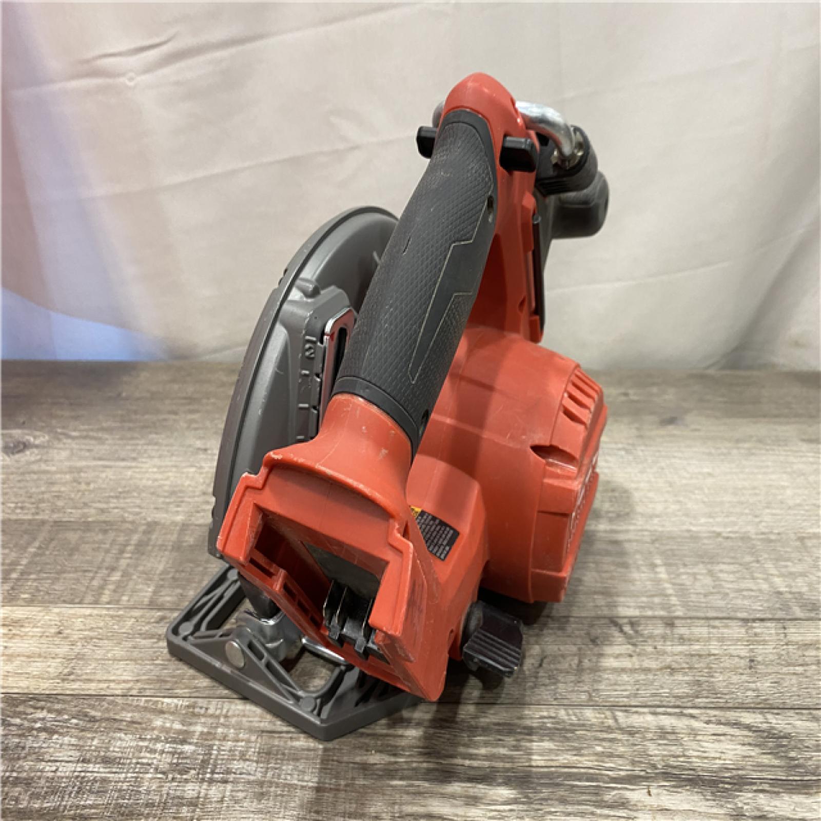 AS-IS Milwaukee FUEL 18V Lithium-Ion Brushless Cordless 6-1/2 in. Circular Saw (Tool-Only)