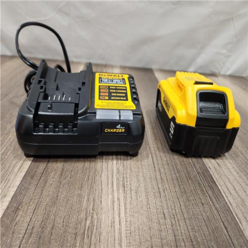 AS-IS DEWALT 20-Volt Maximum XR 5.0 Ah Battery Pack and Charger