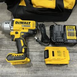 AS-IS DEWALT 20V MAX Lithium-Ion Cordless 1/2 in. Impact Wrench Kit