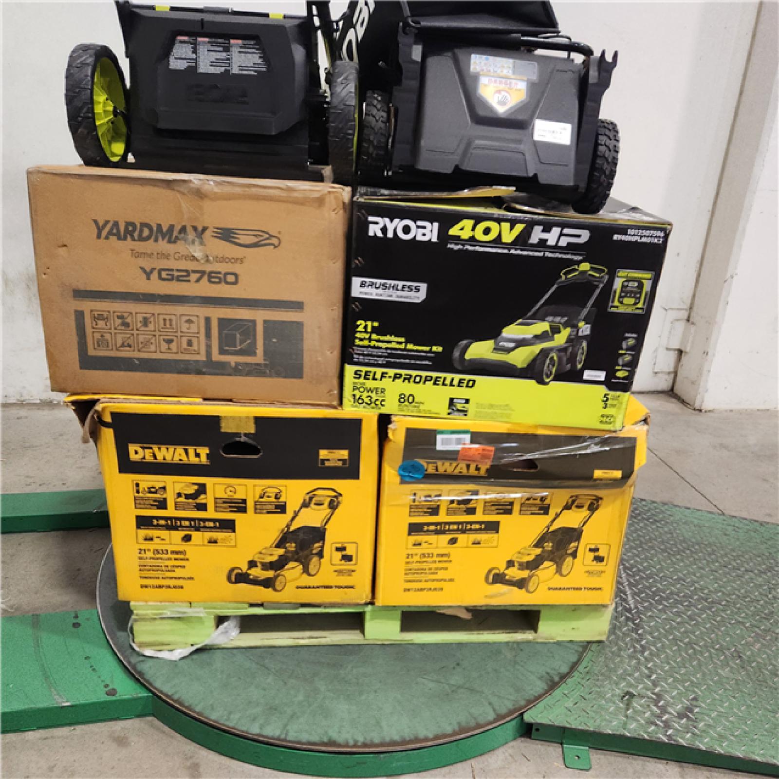 Dallas Location - As-Is Lawn Mower Pallet