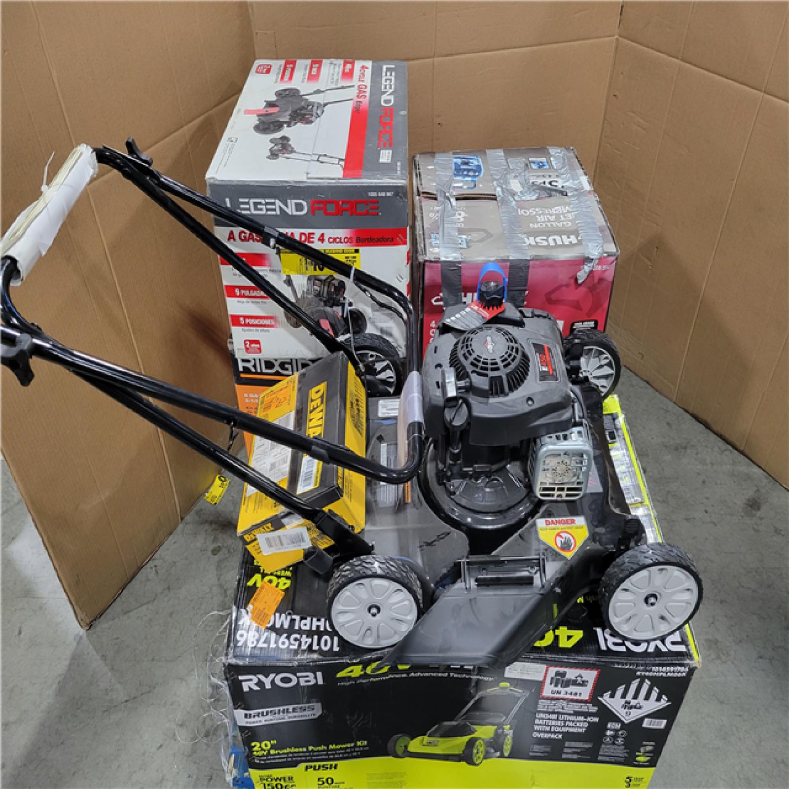 CALIFORNIA AS-IS OUTDOOR POWER EQUIPMENT