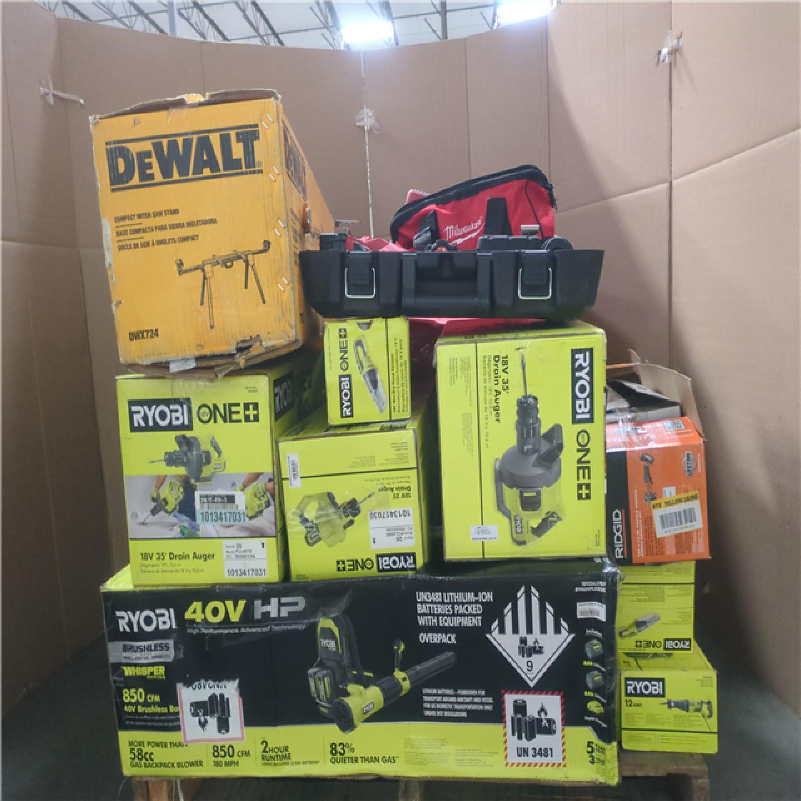 CALIFORNIA AS-IS TOOL PALLET