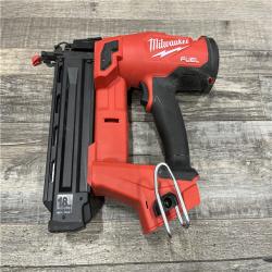 AS-IS Milwaukee FUEL 18-Volt Lithium-Ion Brushless Cordless Gen II 18-Gauge Brad Nailer (Tool-Only)