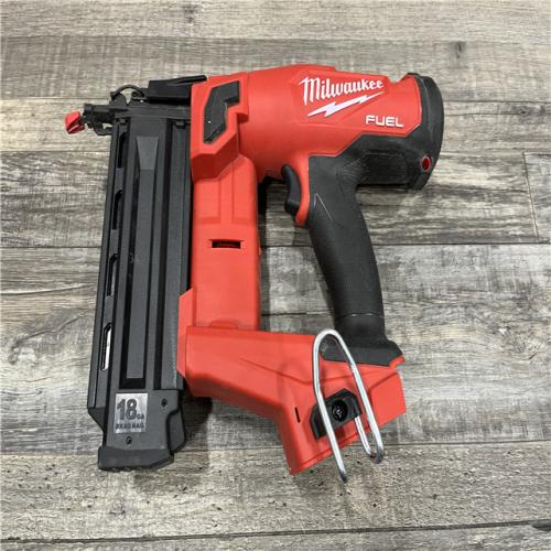 AS-IS Milwaukee FUEL 18-Volt Lithium-Ion Brushless Cordless Gen II 18-Gauge Brad Nailer (Tool-Only)