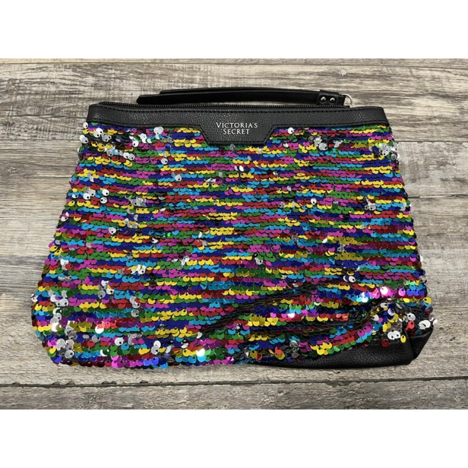 NEW - Victoria's Secret Multicolored Sequin Mini Bag - Women's