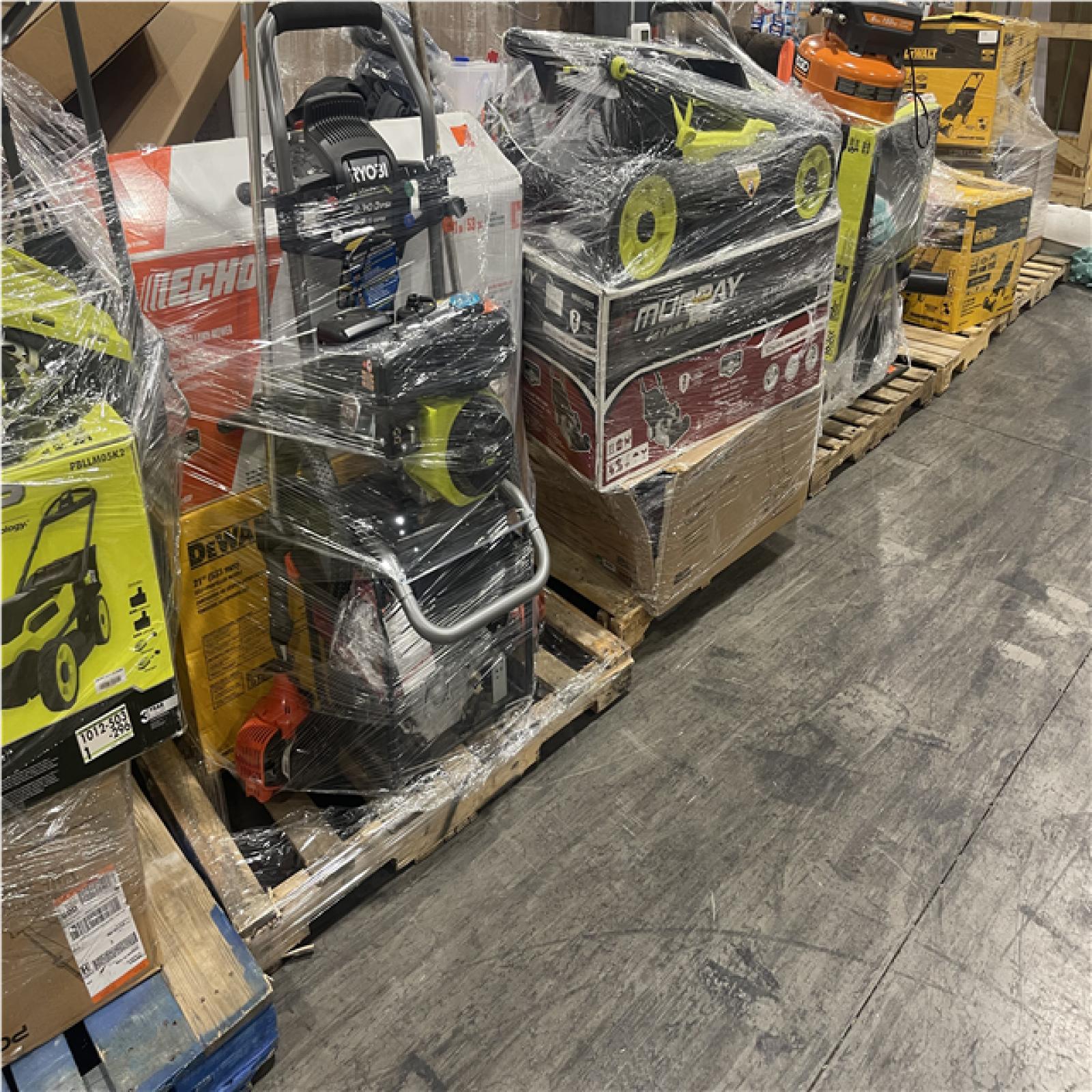 Pittston Location As-Is Outdoor Power Equipment Truckload (26 pallets) Lot 7199
