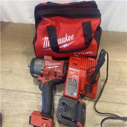 AS-IS Milwaukee FUEL 18V Lithium-Ion Brushless Cordless 1/2 in. Impact Wrench w/Friction Ring Kit