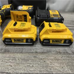 AS-IS DEWALT ATOMIC 20-Volt MAX Lithium-Ion Cordless Combo Kit