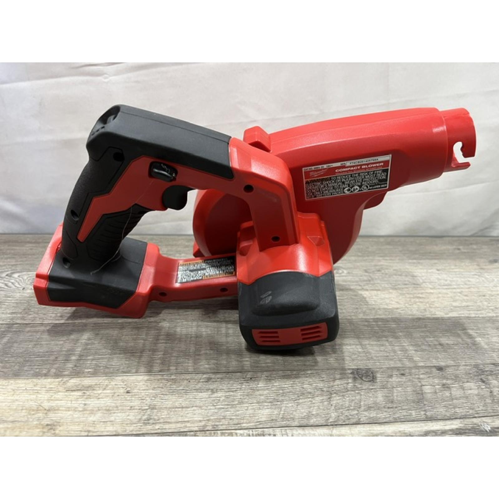 AS-IS Milwaukee 18-Volt Lithium-Ion Cordless Compact Blower (Tool-Only)