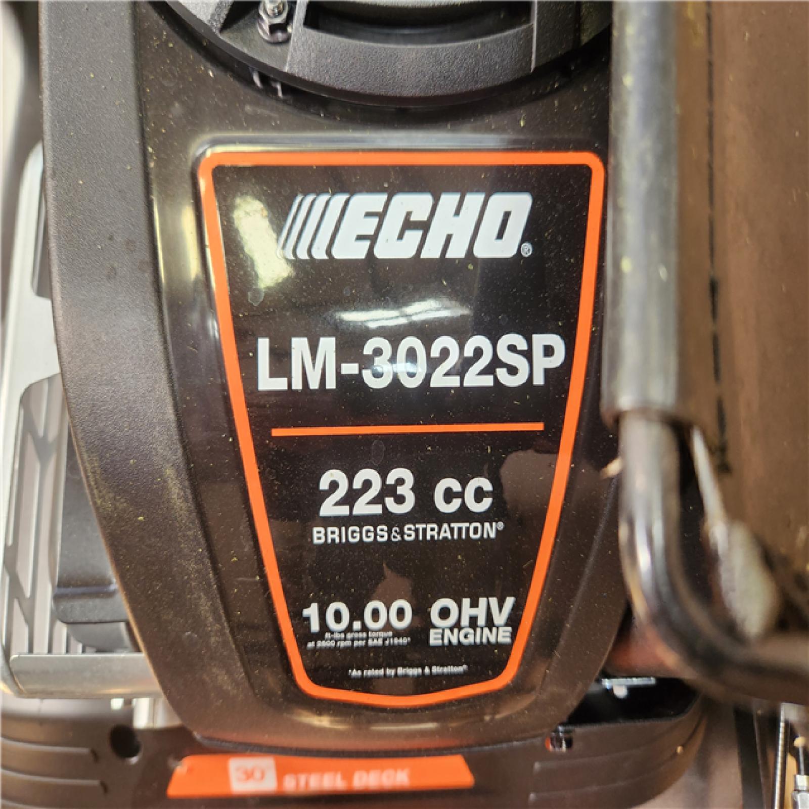 Phoenix AS-IS ECHO 30 in. 223 CC Briggs and Stratton Gas 3-in-1 Dual Twin Blade RWD Self-Propelled Wide Area Lawn Mower with ReadyStart