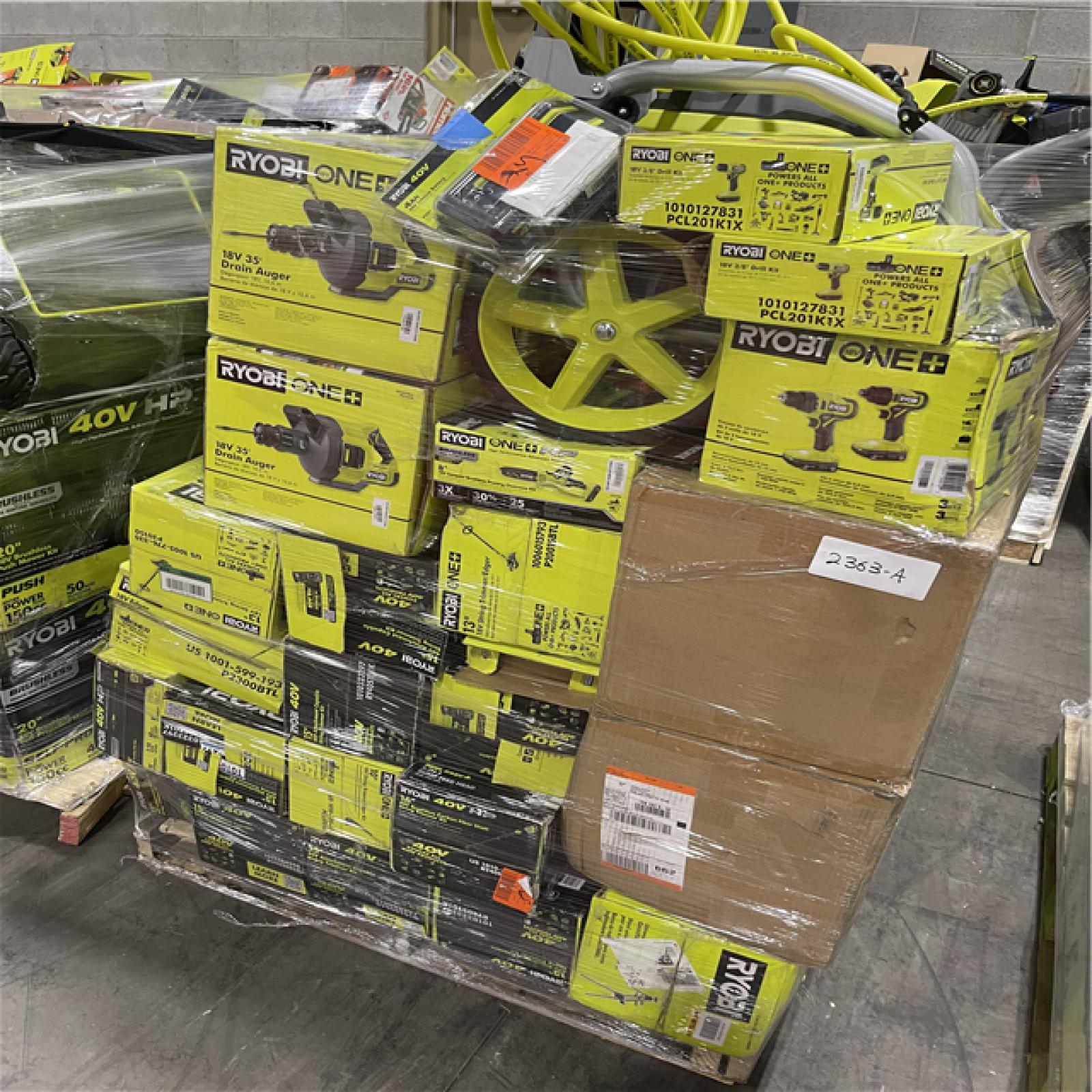 Pittston Location As-Is Power Tools Partial Truckload (14 pallets) 2363-A