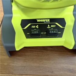 California NEW Ryobi 18V 7.5 Bucket Top Misting Fan Kit includes (1) Battery & Charger