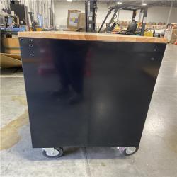 DALLAS LOCATION - Husky Tool Storage 72 in. W Standard Duty Gloss Black Mobile Workbench Tool Chest