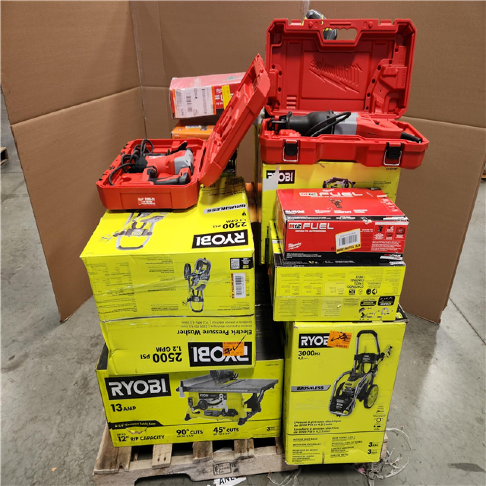 CALIFORNIA  AS-IS TOOL PALLET