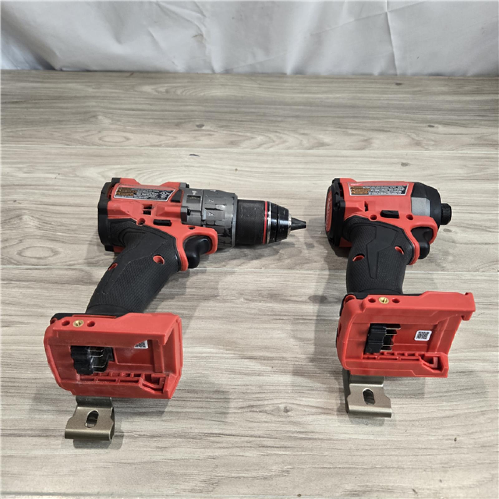AS-IS MILWAUKEE FUEL 18V Cordless Hammer Drill and Impact Driver Combo Kit