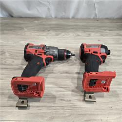 AS-IS MILWAUKEE FUEL 18V Cordless Hammer Drill and Impact Driver Combo Kit