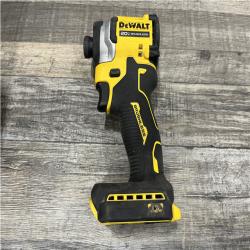 AS-IS DEWALT ATOMIC 20V MAX Lithium-Ion Cordless 1/4 in. Brushless Impact Driver Kit