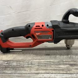 AS-IS Milwaukee FUEL GEN II 18V Lithium-Ion Brushless Cordless 1/2 in. Hole Hawg Right Angle Drill (Tool-Only)