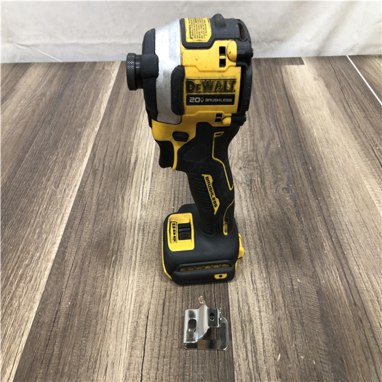 AS-IS DEWALT ATOMIC 20V MAX Cordless Brushless Compact 1/4 in. Impact Driver (Tool Only)