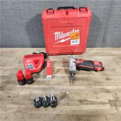 HOUSTON LOCATION - AS-IS Milwaukee M12 12-Volt Lithium-Ion Cordless ProPEX Expansion Tool Kit with (2) 1.5Ah Batteries, (3) Expansion Heads and Hard Case