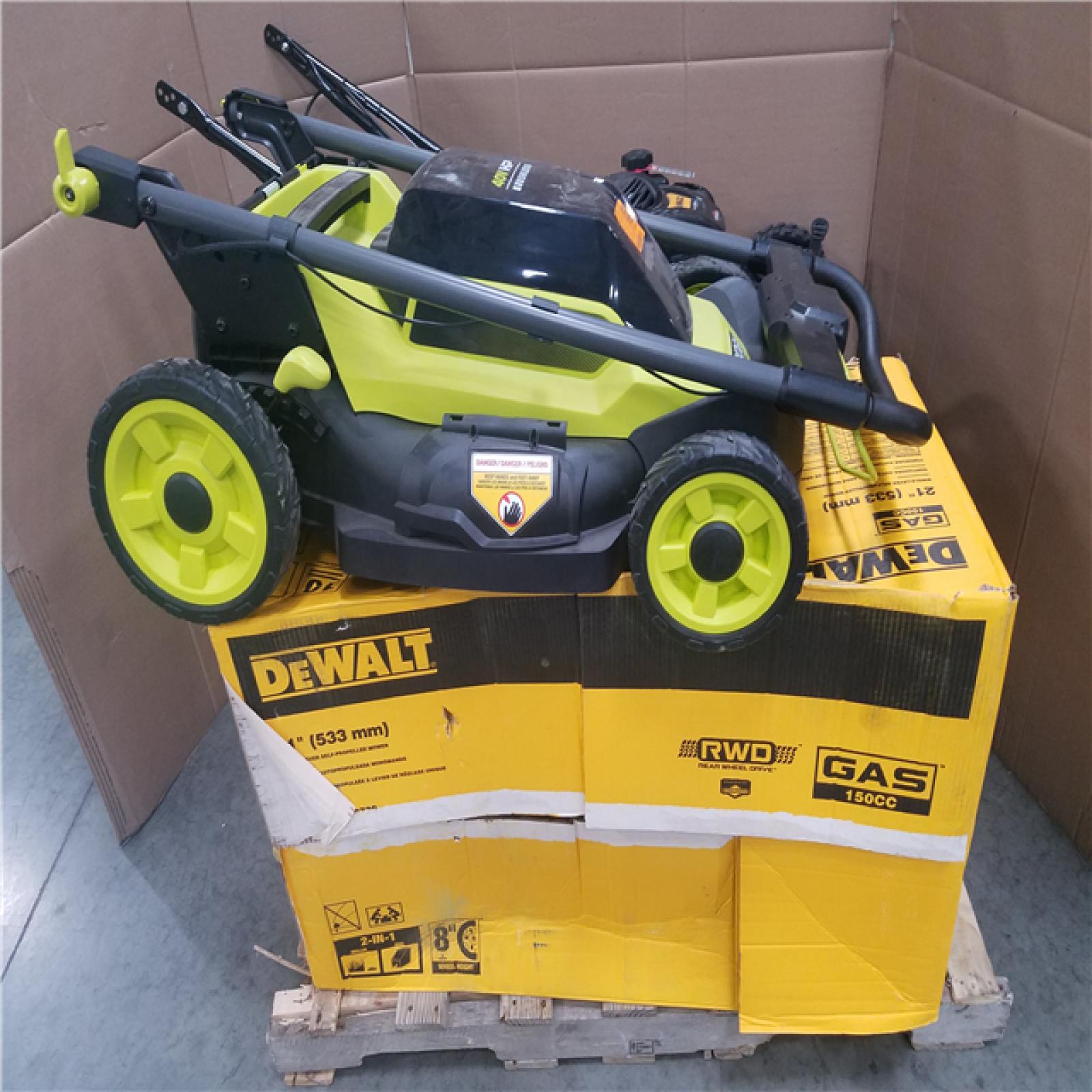 CALIFORNIA AS-IS OUTDOOR POWER EQUIPMENT