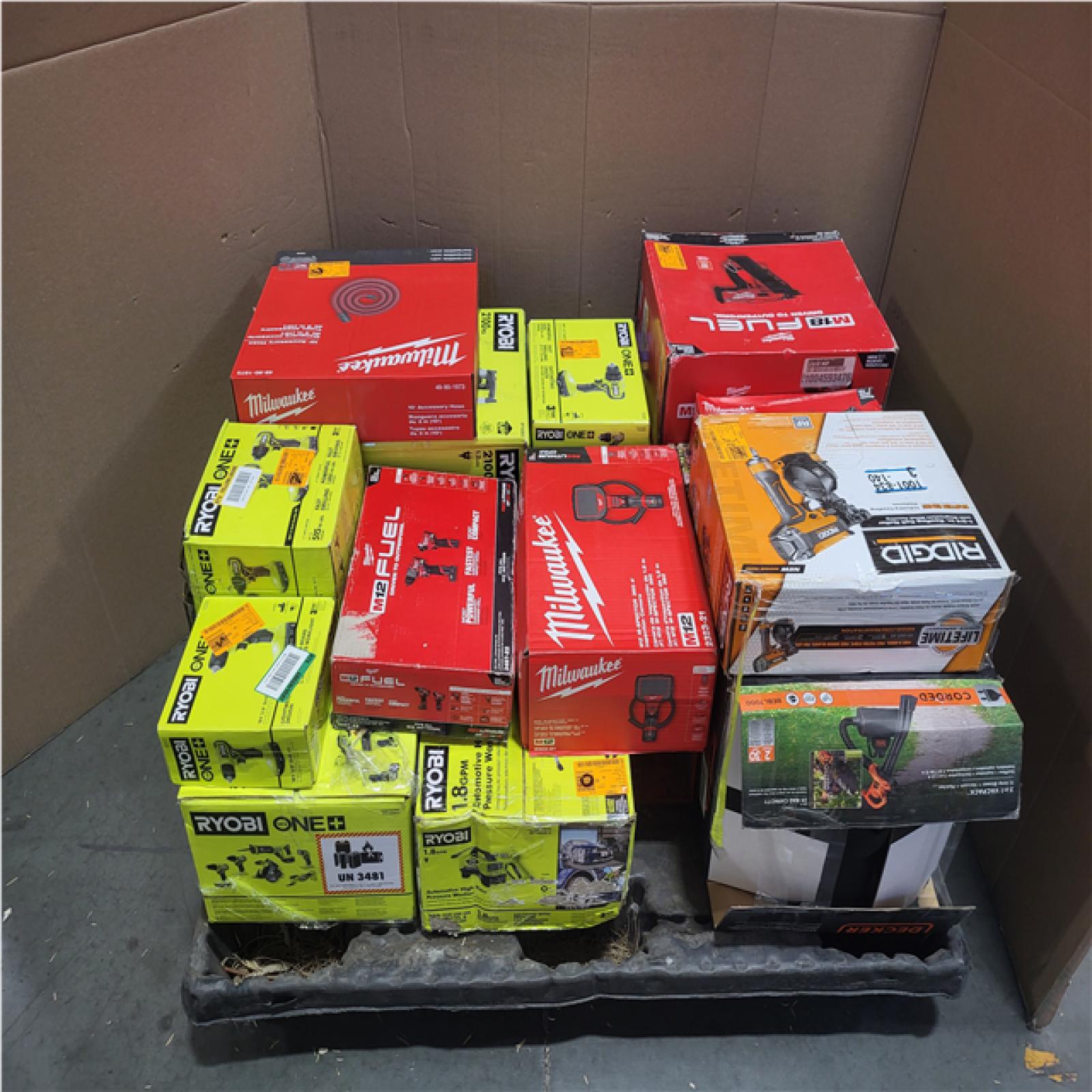 CALIFORNIA AS-IS TOOL PALLET