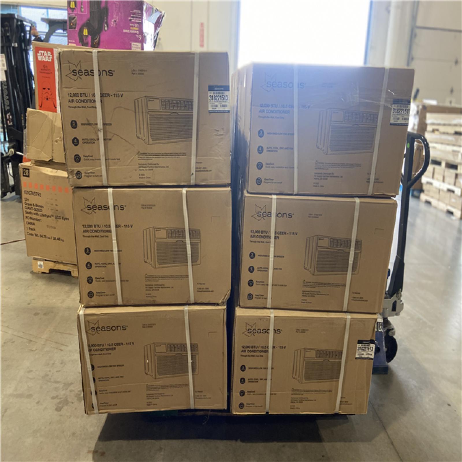 DALLAS LOCATION - Seasons 12 000 BTU 115 V Through-The-Wall Cool-Only Air Conditioners