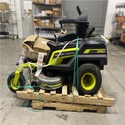 Dallas Location - As-Is RYOBI 80V HP Brushless 42 in. Battery Electric Cordless Zero Turn Mower with Bagger  (2) 80V 10 Ah  (2) 12 Ah  Batteries