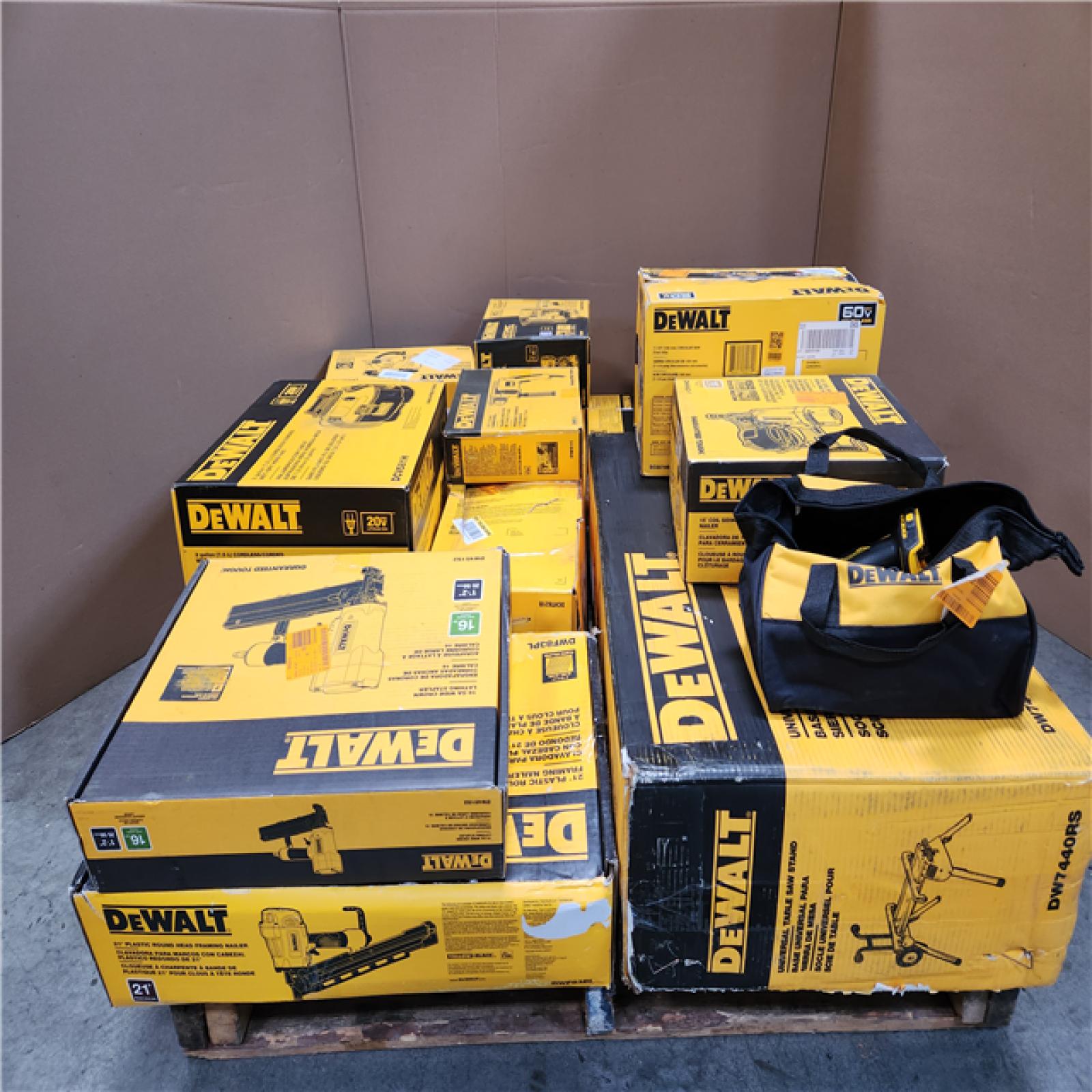 CALIFORNIA  AS-IS TOOL PALLET