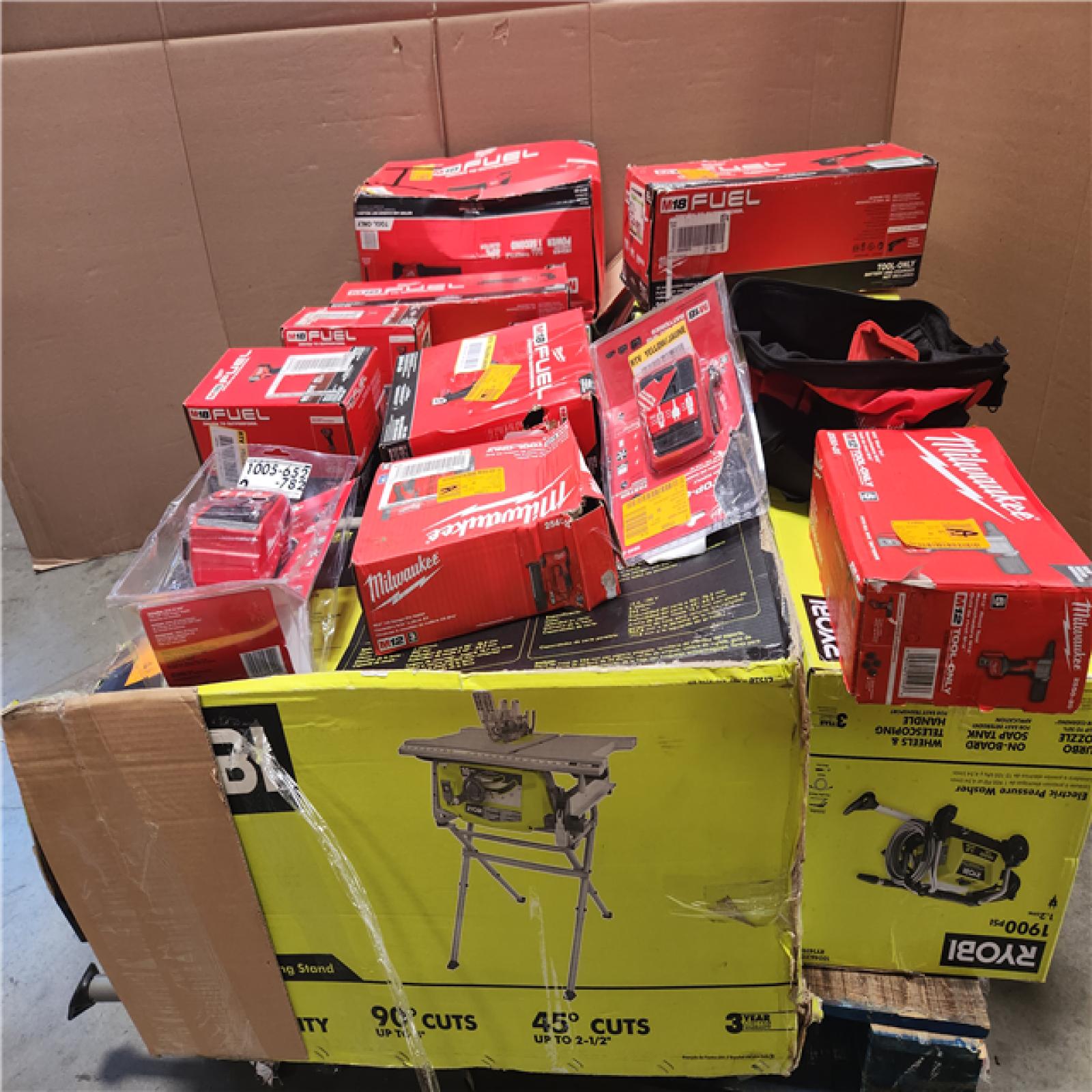 CALIFORNIA AS-IS TOOL PALLET