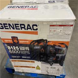 Dallas Location - As-Is Generac 8125 / 6500-Watt Gasoline Powered Portable Generator