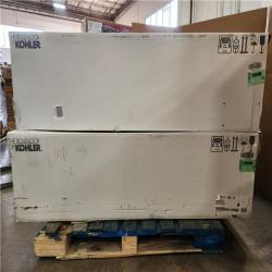 Phoenix AS-IS 2 KOHLER Elmbrook 60 in. x 30.25 in. Soaking Bathtub with Right-Hand Drain in White