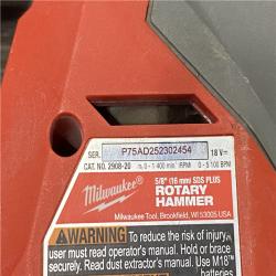 AS-IS Milwaukee FUEL 18V Lithium-Ion Brushless Cordless 5/8 in. SDS-Plus Rotary Hammer (Tool-Only)