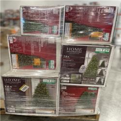 DALLAS LOCATION- AS-IS Mixed 7.5 ft. Christmas Tree PALLET (6 UNITS)
