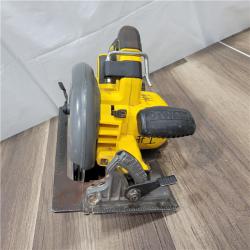 AS-IS DEWALT FLEXVOLT 60V MAX Brushless 7-1/4 Cordless Circular Saw with Brake Kit