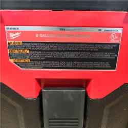 HOUSTON LOCATION - AS - IS Milwaukee 18-Volt 2 Gal. Lithium-Ion Cordless Wet/Dry Vacuum (Vacuum-Only)