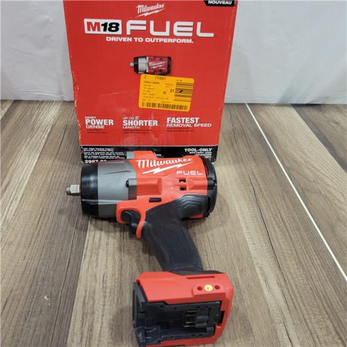 AS-IS  Milwaukee M18 FUEL 18V Lithium-Ion Brushless Cordless 1/2 in. Impact Wrench with Friction Ring (Tool-Only)