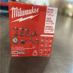 NEW Milwaukee M18 18V Lithium-Ion Cordless Combo Kit (8-Tool) with (3) Batteries, Charger and (2) Tool Bags