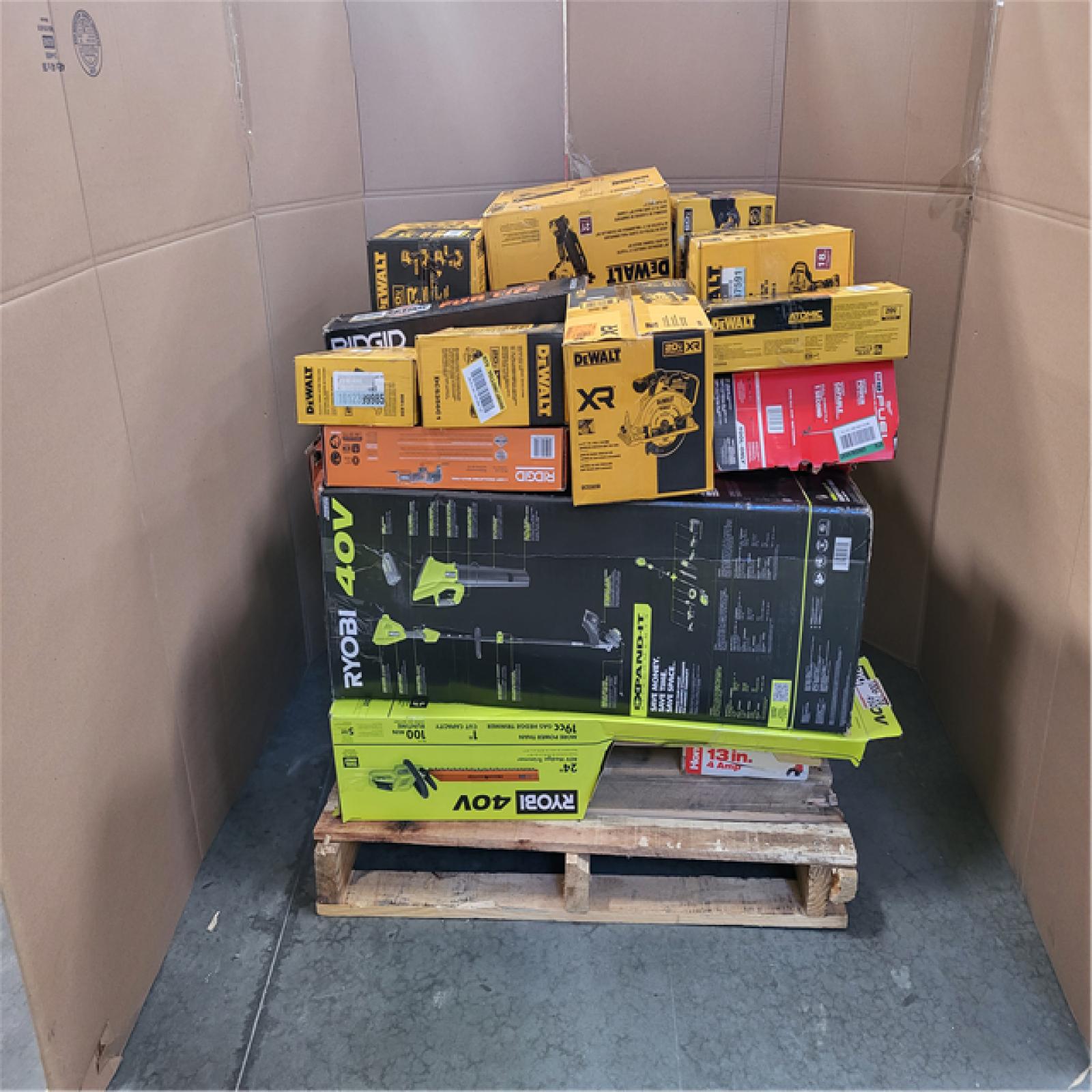 California AS-IS Tool Pallet