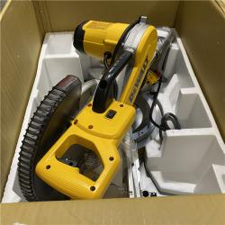 Dallas Location - As-Is 	DEWALT 15 Amp Corded 12 in. Double Bevel Sliding Compound Miter Saw(Like New Condition)