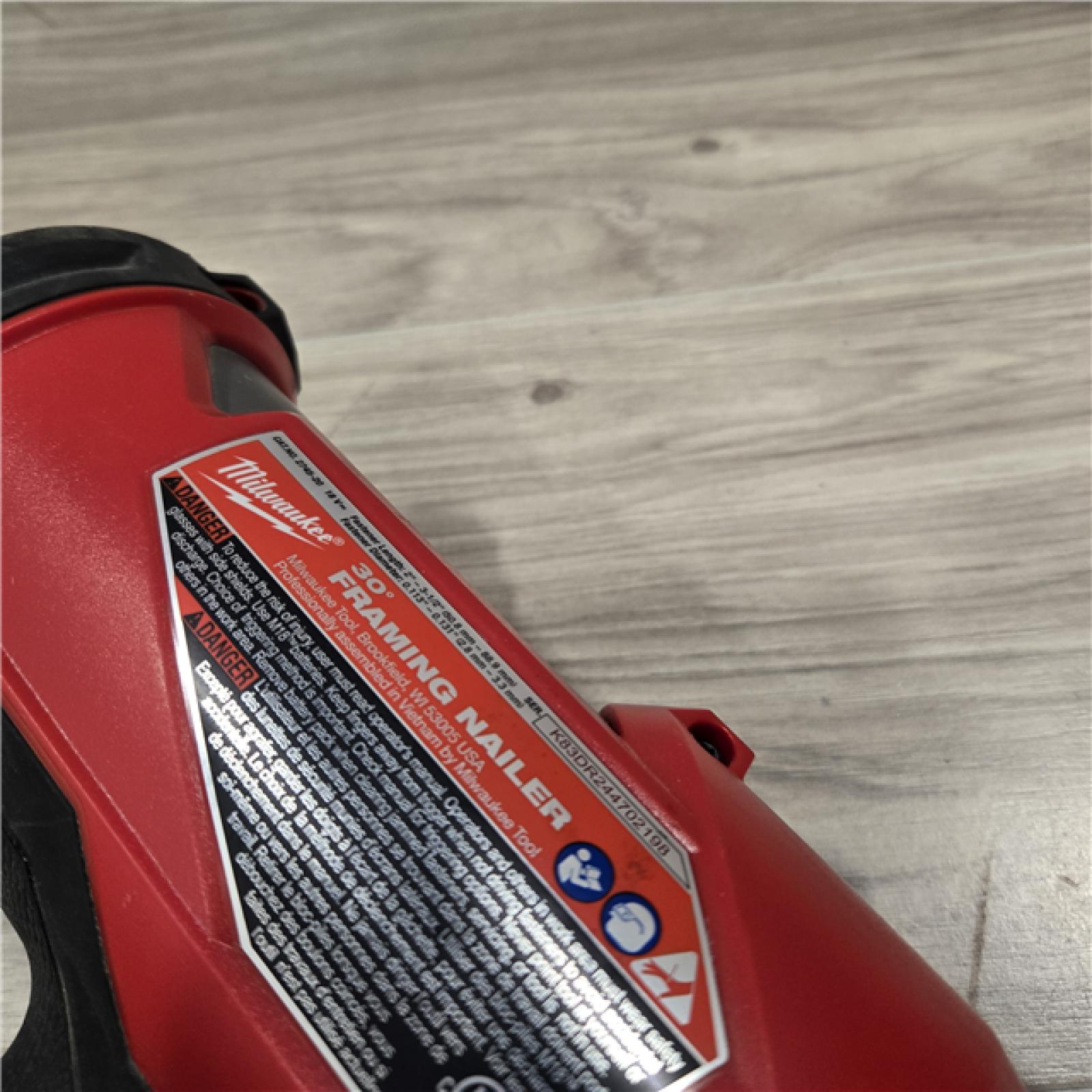 AS-IS Milwaukee M18 FUEL 30 Degree Framing Nailer (TOOL ONLY)
