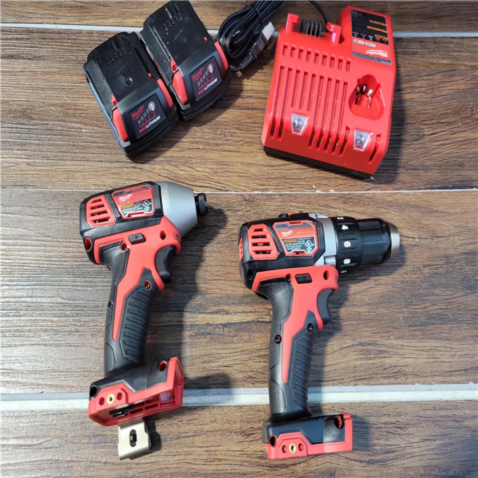CALIFORNIA AS-IS MILWAUKEE M18 COMPACT 2-TOOL COMBO KIT