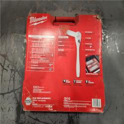 NEW- 1/2 in. Drive SAE/Metric Ratchet and Socket Mechanics Tool Set (47-Piece)