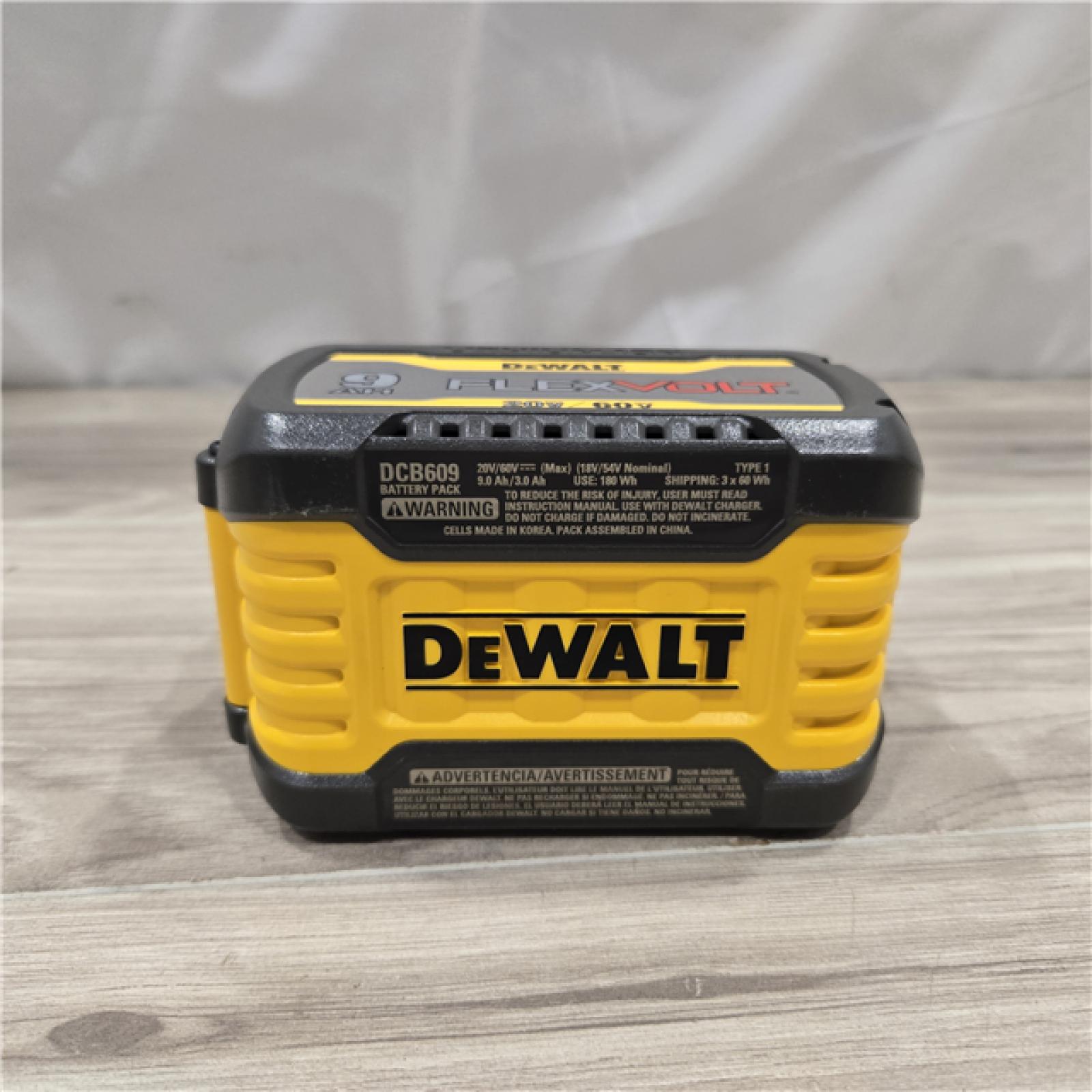 AS-IS Dewalt DCB609 FLEXVOLT 20V/60V MAX* Battery Pack