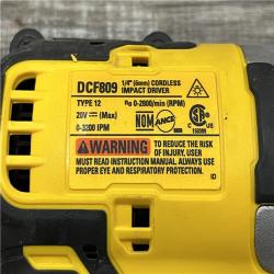 AS-IS DEWALT ATOMIC 20V MAX Cordless Brushless Compact 1/4 in. Impact Driver (Tool Only)