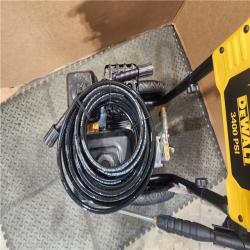 HOUSTON LOCATION - AS-IS DEWALT 3400 PSI 2.5 GPM Gas Cold Water Pressure Washer with 208cc Engine