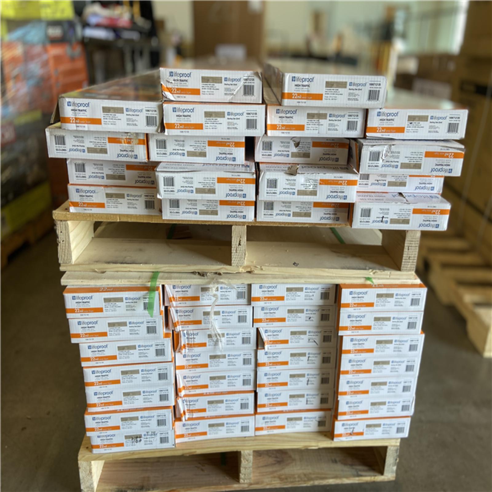 DALLAS LOCATION - Lifeproof Sterling Oak 22 MIL x 8.7 in. W x 48 in. L Click Lock Waterproof Luxury Vinyl Plank Flooring (20.1 sqft/case) - 46 CASES