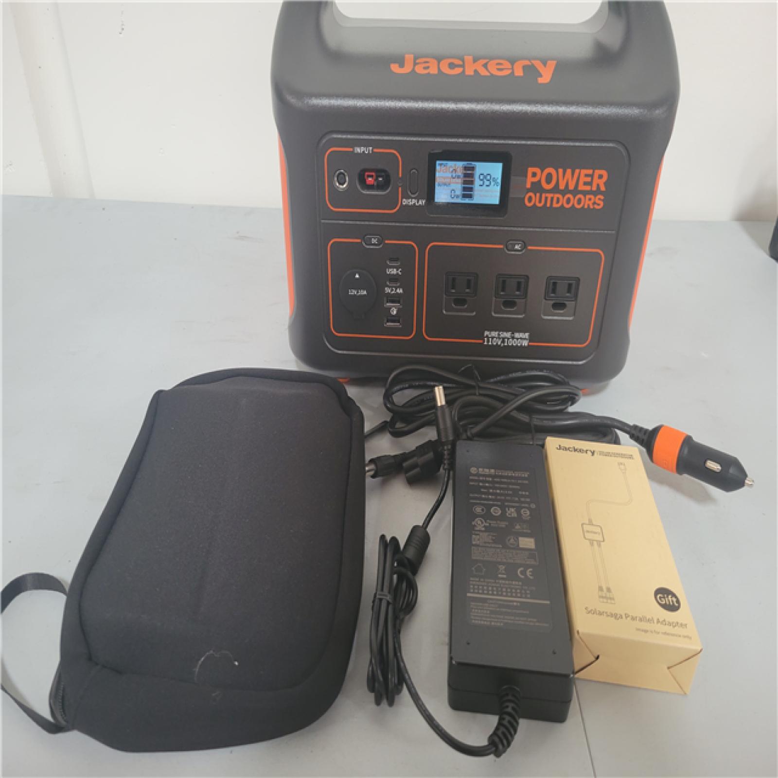CALIFORNIA NEW JACKERY SOLAR GENERATOR