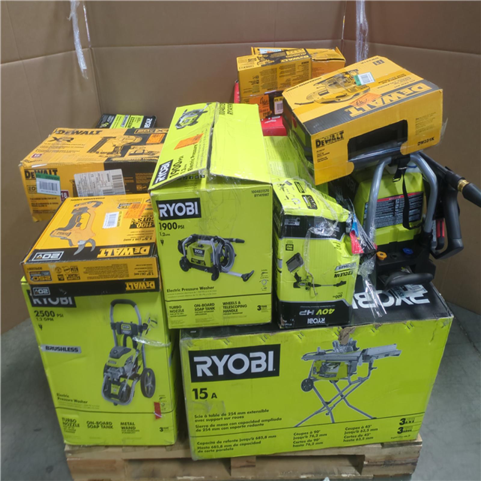 CALIFORNIA AS-IS TOOL PALLET